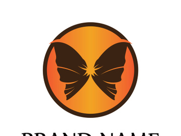 Butterfly logo design preview picture