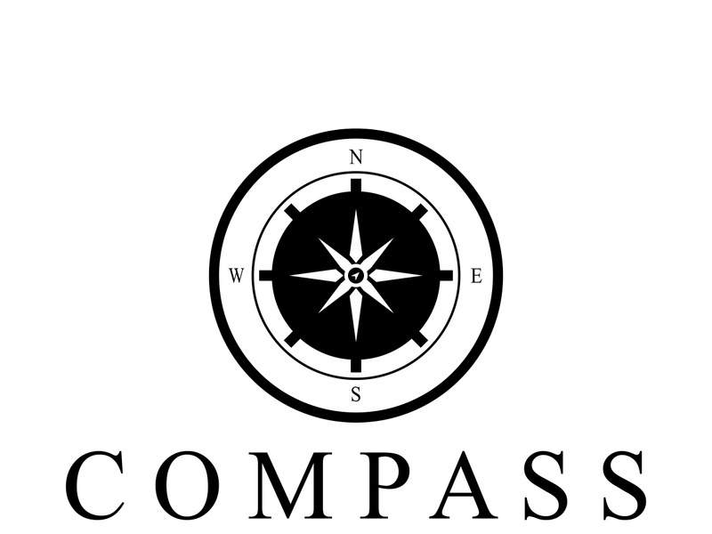 compass icon isolated on background.modern flat compass pictogram,business,marketing,internet concept.trendy simple vector symbol for websitedesign or button to mobile app.logo illustration.