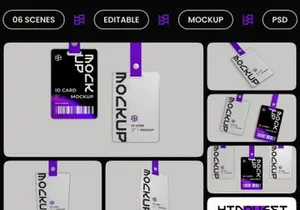 Lanyard Mockup