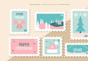 Stocking Stuffer - Display Font