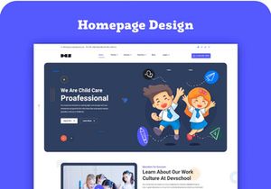 Dev Kindergarten Web Template