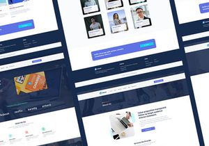 Ahensi - Adobe XD Web Templates