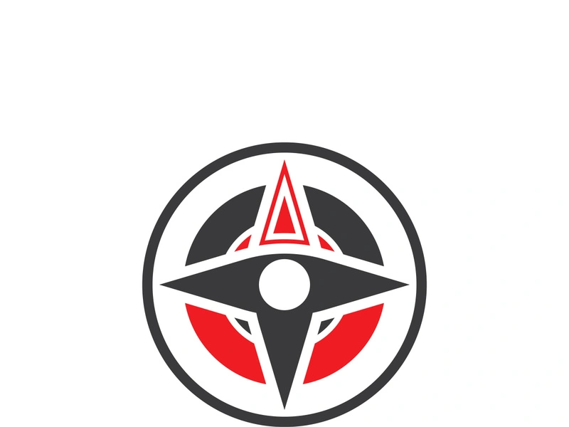 Compass logo template vector icon illustration design