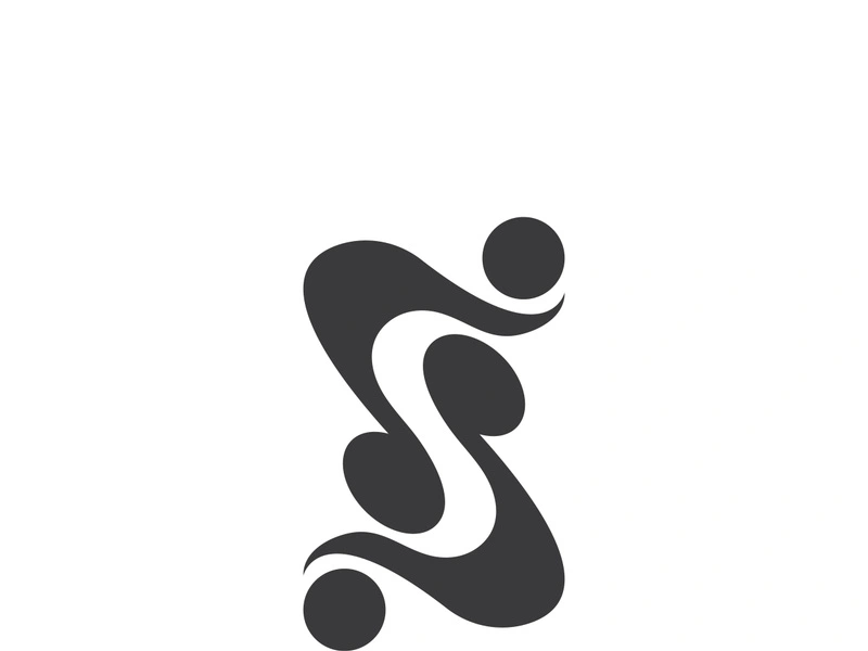 Business corporate S letter logo design vector