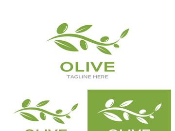 Olive fruit logo design. preview picture