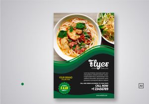 Restaurant Flyer Template Bundle V03