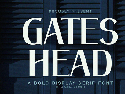 Gateshead - Display Font