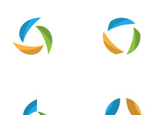 Arrow vector illustration icon Logo Template design