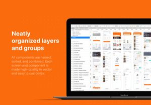 GonEats - Food Delivery UI Kit for Sketch