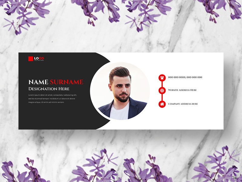 Corporate Email Signature Template Ver-13