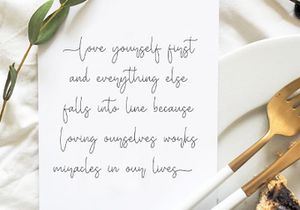 Miya Wayne - Modern Lovely Script Font