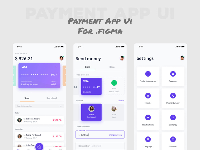 Payment App by Scrillo Designers ~ EpicPxls