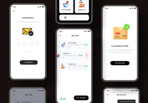 Coffee Shop Mobile App Design - Figma UI Kit for Coffee Shop