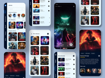 Movie Streaming Mobile App preview picture