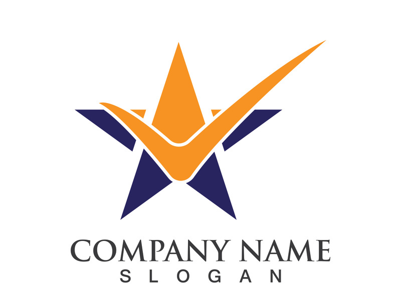 star vector icon illustration design template