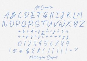 Fany Alleya - Handwritten Font