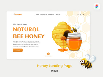Honey Landing Page preview picture