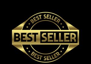 10 Best Seller icon design, Best Seller badge logo design template vector illustration