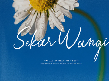 Sekar Wangi | Casual Handwritten Font preview picture
