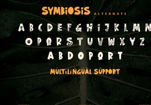 Symbiosis - Decorative Font