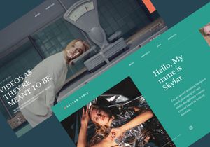 Web UI KIT | Personal Portfolio Site  |  Photo Portfolio Site