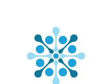 Molecule symbol logo template vector illustration design