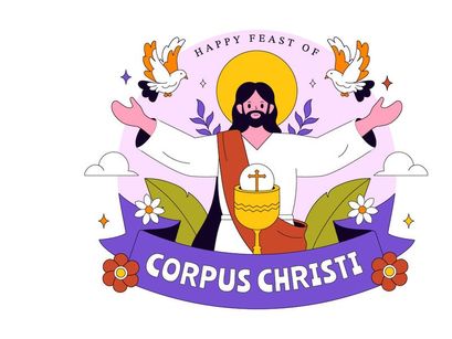 10 Corpus Christi Religious Illustration