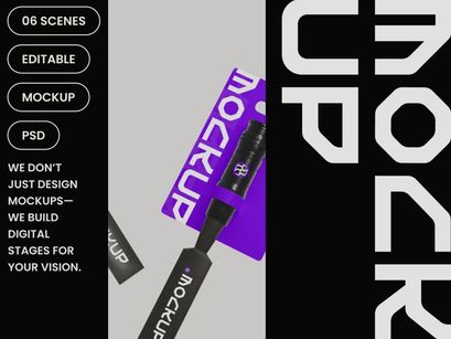 Chisel Tool Package Mockup