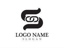 Business corporate S letter logo design vector