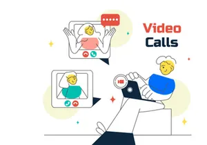 10 Conference Video Call Illustration