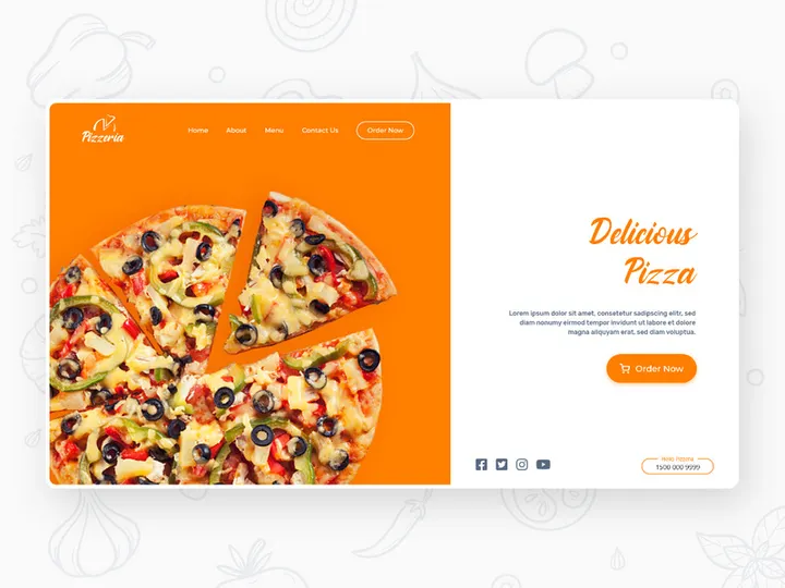 Pizza Online Delivery Website