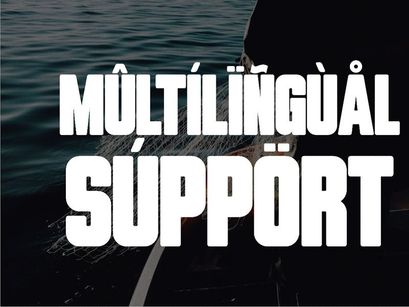 Bolda - Ultra Condensed Sans Serif