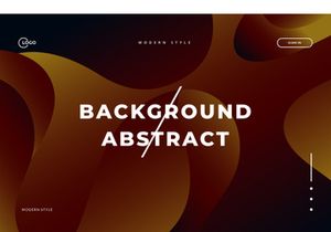 Abstract Background Wave Modern
