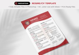 Resume/CV Template 09