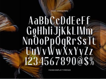 Focasio | Display Typeface
