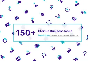 150+ Startup Business Icons