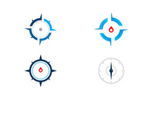 Compass Logo icon illustration design