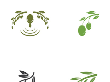 Olive fruit logo design. preview picture