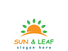 Sun logo design with a modern concept.