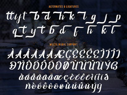 Jarida - Bold Script Font
