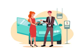 M129_Car Dealership Illustrations