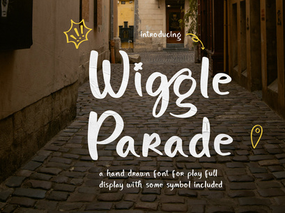 Wiggle Parade | Hand Drawn Playful