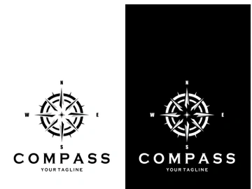 compass icon isolated on background.modern flat compass pictogram,business,marketing,internet concept.trendy simple vector symbol for websitedesign or button to mobile app.logo illustration. preview picture