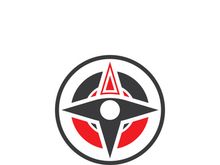 Compass logo template vector icon illustration design