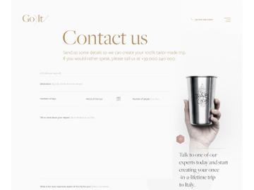 Go)It — Contact Page preview picture