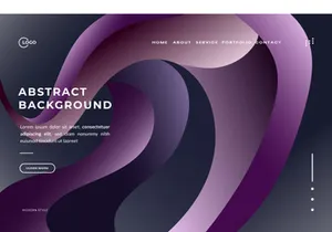 Abstract Background Dynamic Wave Colorful