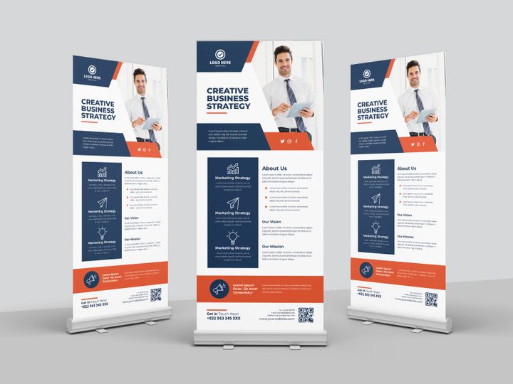 Creative Business Rollup Banner