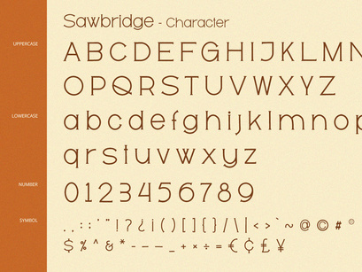 Sawbridge - Serif Font