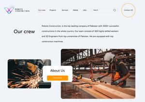 Construction Landing Page
