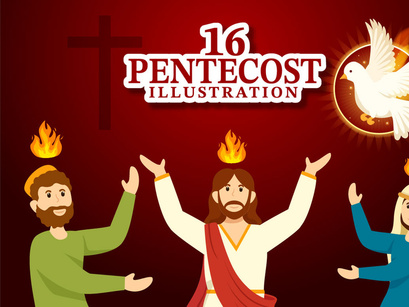 16 Pentecost Sunday Illustration